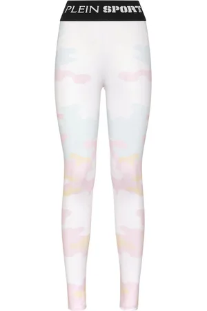 Philipp Plein Camouflage-print leggings