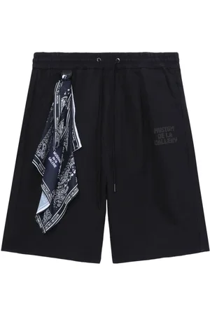 Musium Div. Scarf-detail track shorts
