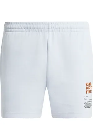 Lacoste Slogan-embroidered cotton shorts