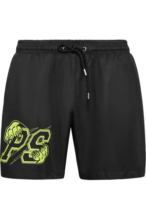 Philipp Plein Logo-print swim shorts
