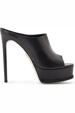 RENE CAOVILLA Crystal-embellished sandals