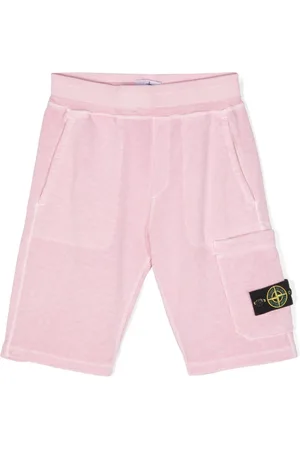Stone Island Compass-badge track shorts