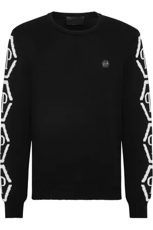Philipp Plein Monogram knit jumper