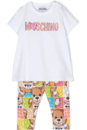Moschino Teddy Bear-print trousers set