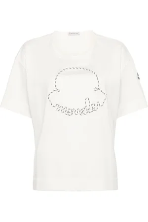 Moncler Logo-appliqu?? cotton T-shirt