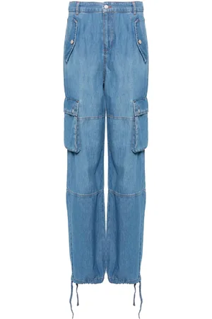 Moschino High-rise cargo jeans