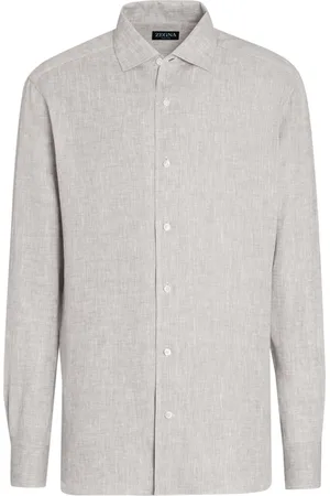 Ermenegildo Zegna Oasi long-sleeve linen shirt