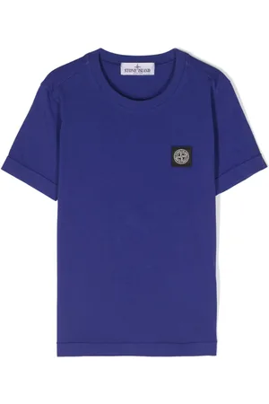 Stone Island Compass-motif cotton T-shirt