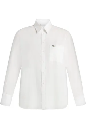 Lacoste Logo-appliqu?? cotton shirt