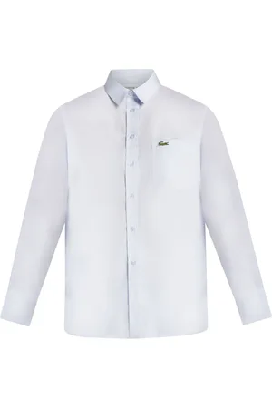 Lacoste Logo-appliqu?? cotton shirt