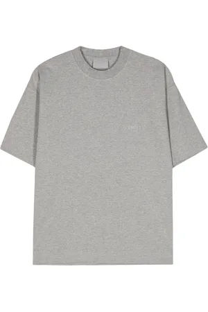 VTMNTS Logo-embroidered cotton t-shirt