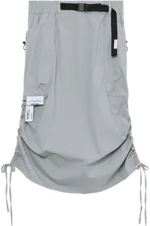 Musium Div. Belted midi skirt