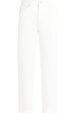 Lacoste Mid-rise straight-leg jeans