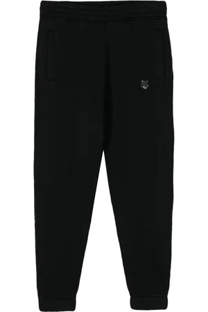 Maison Kitsuné Logo-embroidered track pants