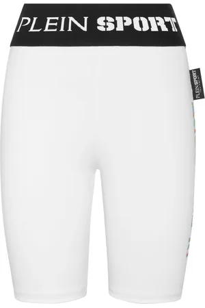 Philipp Plein Logo-waistband cycling shorts