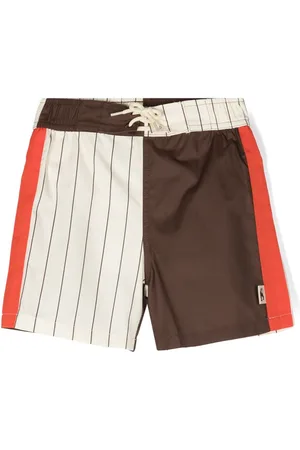 Mini Rodini Panelled swim shorts