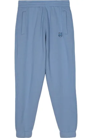 Maison Kitsuné Fox-appliqu?? cotton track pants