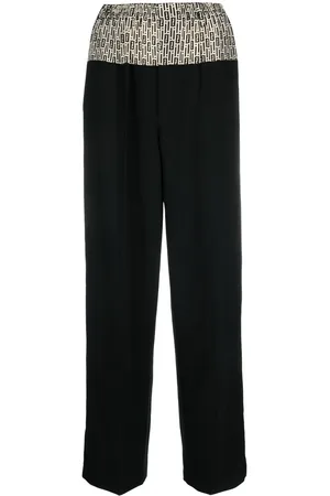 Fendi Logo-print tailored trousers