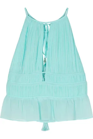 Patrizia Pepe Pleated sleeveless top
