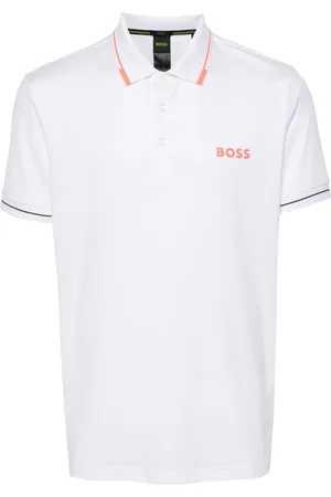 HUGO BOSS Logo-print polo shirt
