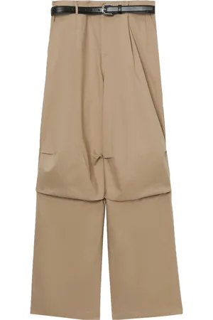 tout a coup Belted wide-leg trousers