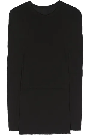 Issey Miyake Fringed fine-knit top
