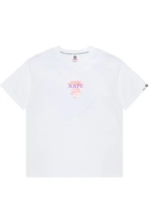 A Bathing Ape Logo-print cotton T-shirt