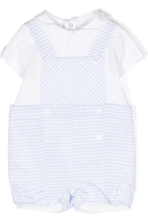 PATACHOU Check-pattern layered shorties