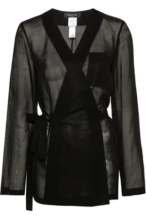 Fabiana Filippi Moire wrap shirt