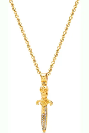 Nialaya Skull Sword pendant necklace