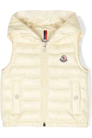 Moncler Couronne logo-appliqu?? gilet