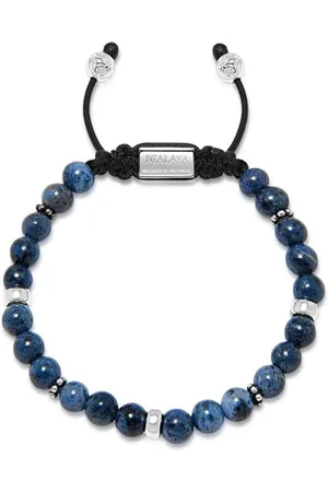 Nialaya Beaded dumortierite bracelet