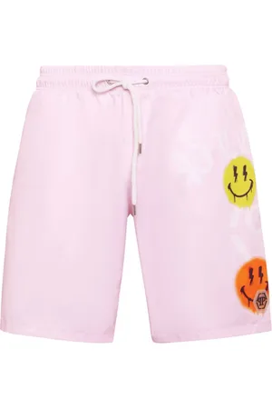 Philipp Plein Logo-print swim shorts