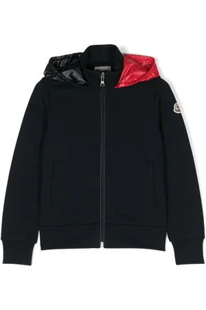 Moncler Zip-up cotton hoodie