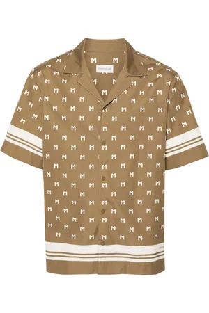 Moncler Monogram-print short-sleeve shirt