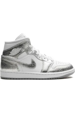 Jordan Air 1 Mid SE "Metallic Silver" sneakers