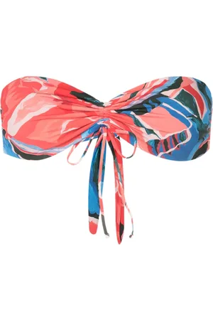 CLUBE BOSSA Percy graphic-print bikini top