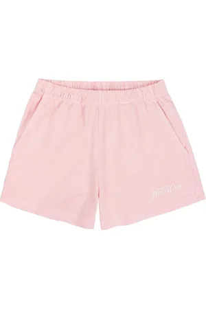 Sporty & Rich Rizzoli cotton mini shorts