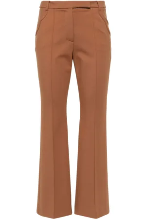 Dorothee Schumacher Flared cropped trousers