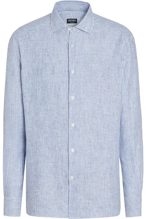 Ermenegildo Zegna Oasi striped linen shirt