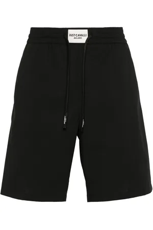 Roberto Cavalli Logo-patch bermuda shorts