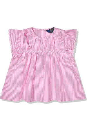 Ralph Lauren Stripe-print cotton blouse
