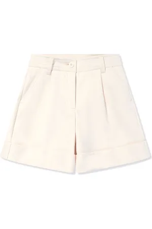 Moncler High-rise denim shorts