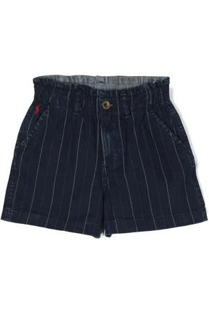 Ralph Lauren Pinstriped denim shorts