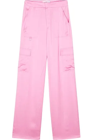 Chiara Ferragni Textured straight cargo pants