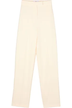 Chiara Ferragni Crepe pressed-crease tapered trousers