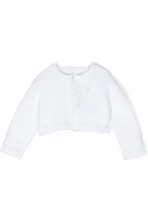 PATACHOU Scallop-edge cotton cardigan