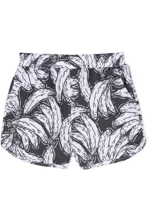Le pandorine Abstract-print shorts