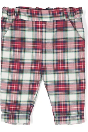 PATACHOU Tartan-check trousers