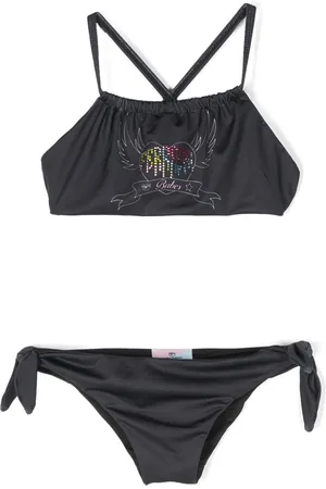 Chiara Ferragni Rhinestone-embellished bikini